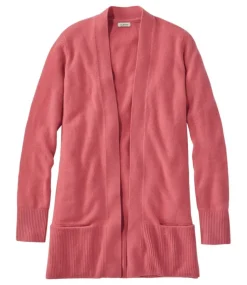 Store L.L.Bean "Women's Classic Cashmere Open Cardigan with Pocket"
