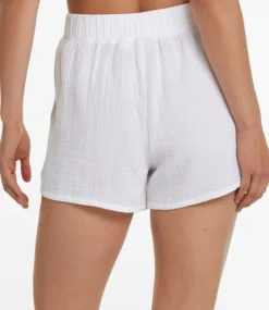 Flash Sale L.L.Bean "Women's Cloud Gauze Cover-Up Shorts" White