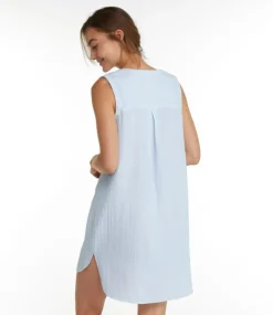 Outlet L.L.Bean "Women's Cloud Gauze Cover-Up Dress, Stripe"