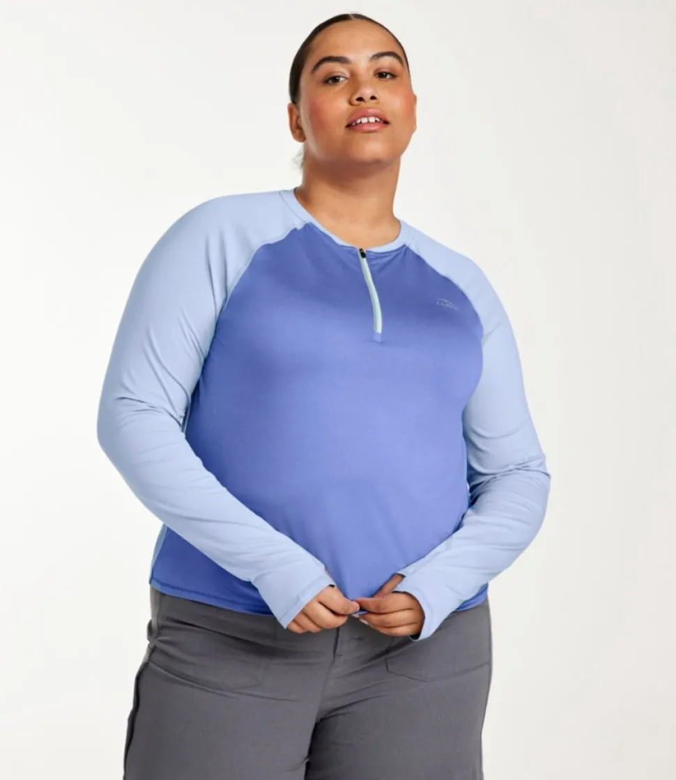 Cheap L.L.Bean "Women's Comfort Cycling Jersey, Long-Sleeve"