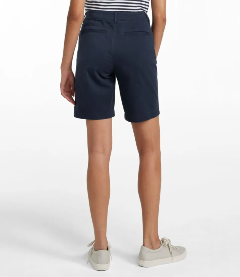 Best L.L.Bean "Women's Comfort Stretch Shorts, Chino Bermudas 9""