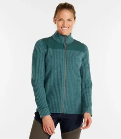 Cheap L.L.Bean "Women's Commando Sweater, Full-Zip"