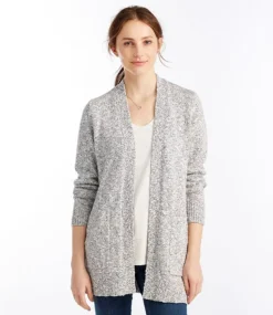 Cheap L.L.Bean "Women's Cotton Ragg Sweater, Open Cardigan"