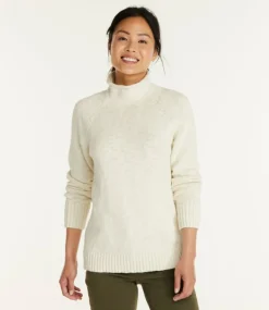 Cheap L.L.Bean "Women's Cotton Ragg Sweater, Funnelneck Pullover"