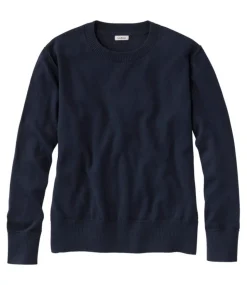 Cheap L.L.Bean "Women's Cotton/Cashmere Sweater, Crewneck"