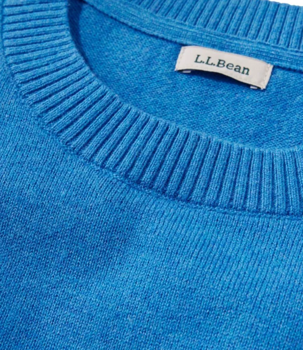 Cheap L.L.Bean "Women's Cotton/Cashmere Sweater, Crewneck"