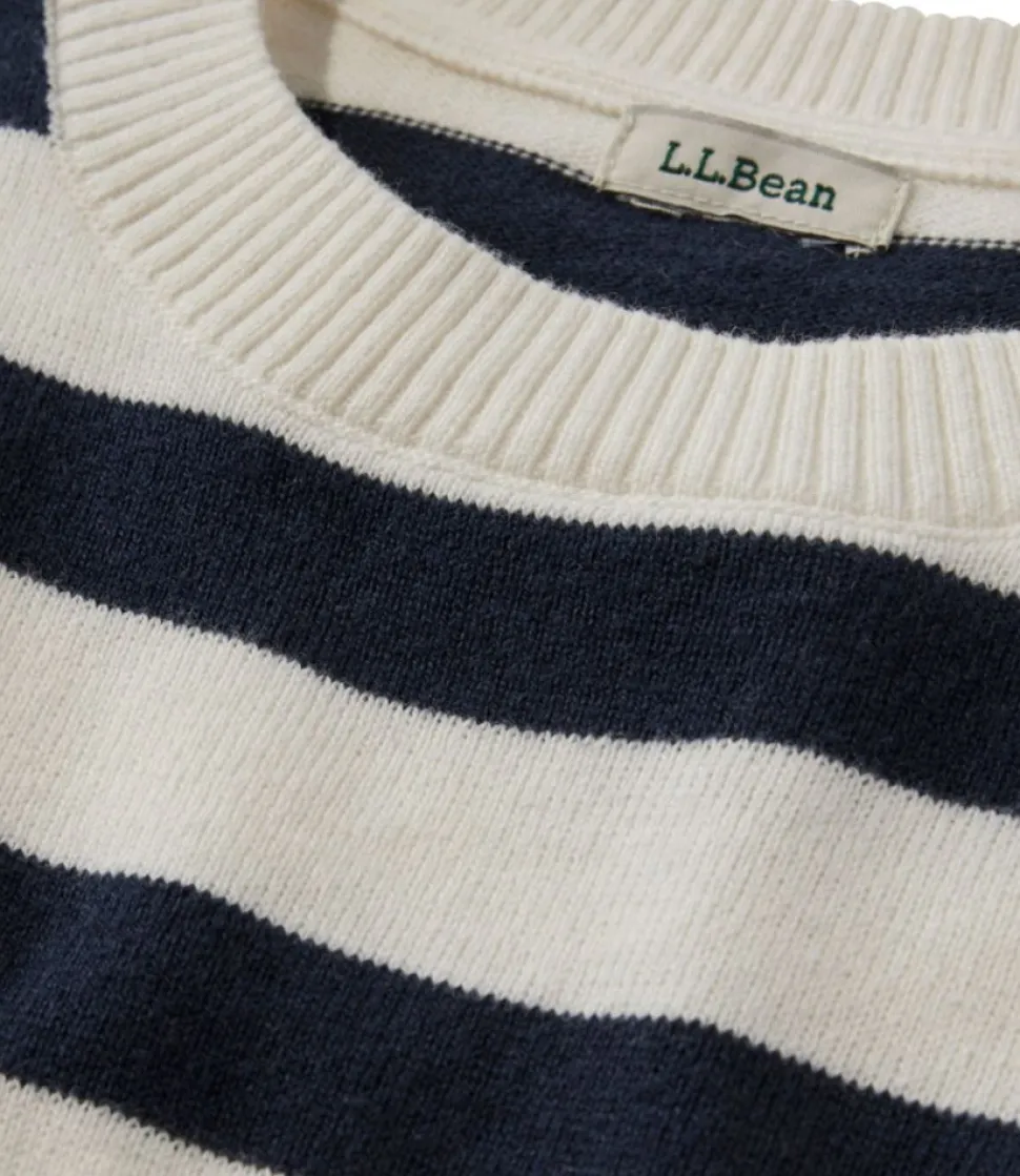 Store L.L.Bean "Women's Cotton/Cashmere Sweater, Crewneck Stripe"