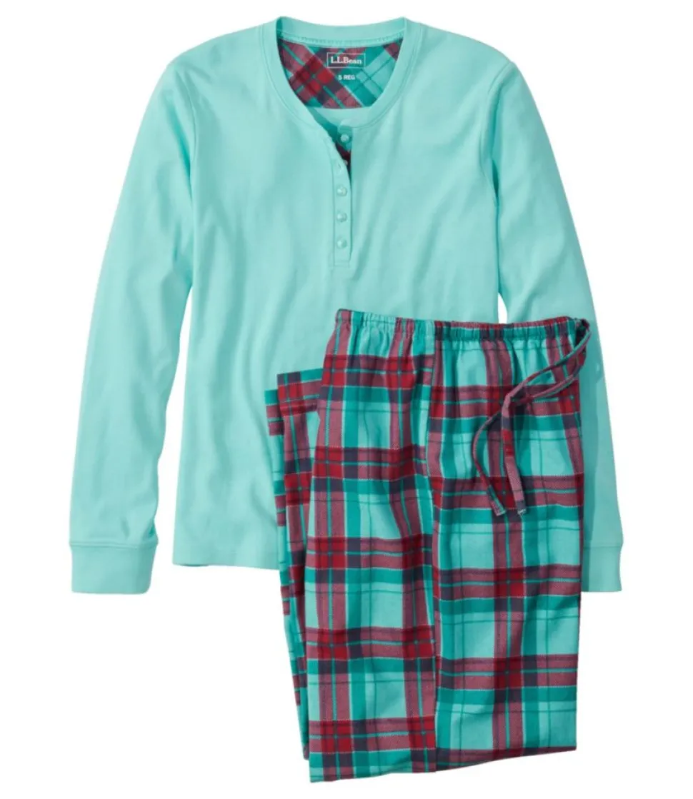 Fashion L.L.Bean "Women's Cozy PJ Set"