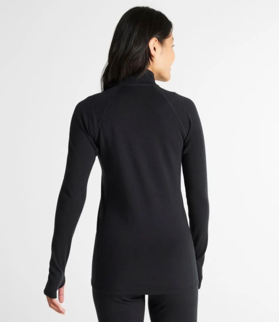Sale L.L.Bean "Women's Cresta Midweight 250 T-Zip Top"