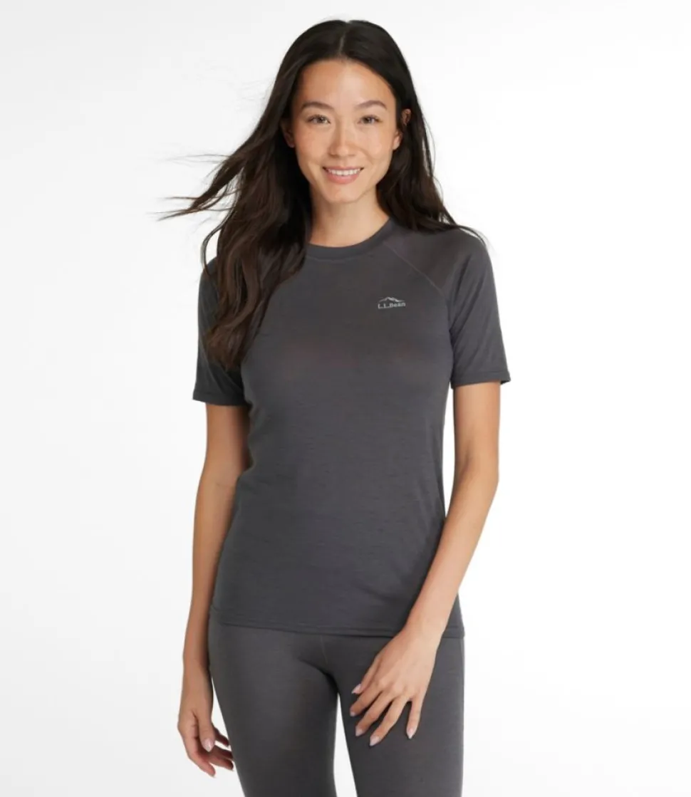 Flash Sale L.L.Bean "Women's Cresta Ultralight 150 Crew Top, Short-Sleeve"