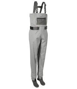 Flash Sale L.L.Bean "Women's Double L Stretch Stockingfoot Waders" Graystone