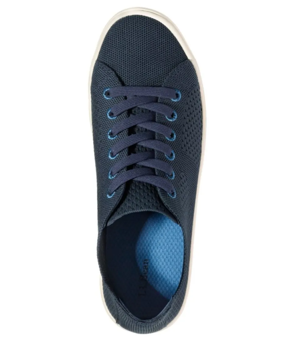 Store L.L.Bean "Women's Eco Bay Knit Sneakers, Lace-Up"