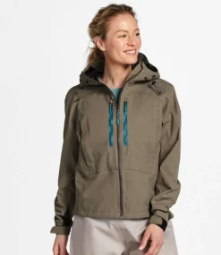 New L.L.Bean "Women's Emerger II Wading Jacket" Ash