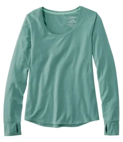 Store L.L.Bean "Women's Encompass Merino Wool-Blend Scoopneck, Long-Sleeve"