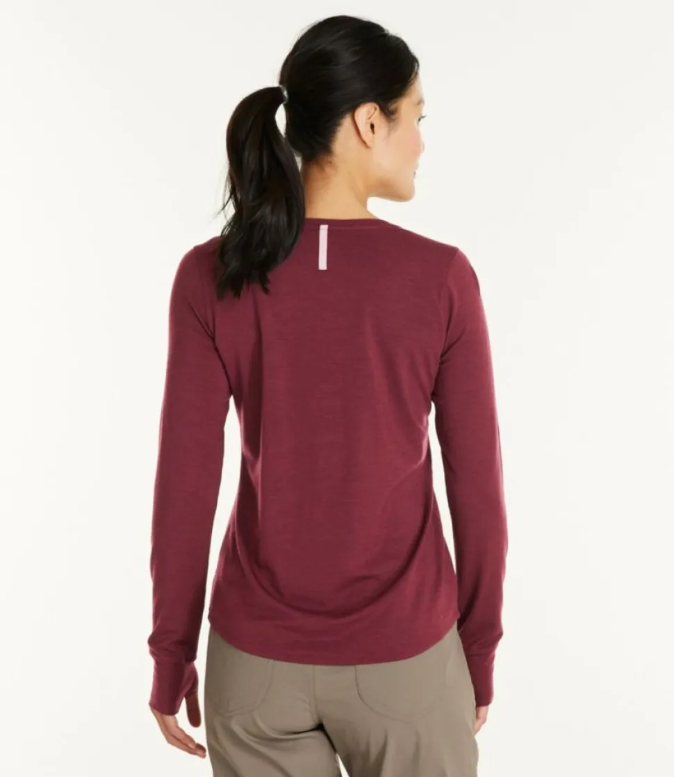 Store L.L.Bean "Women's Encompass Merino Wool-Blend Scoopneck, Long-Sleeve"