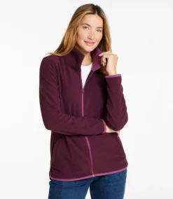 Fashion L.L.Bean "Women's Feather Fleece, Full-Zip"