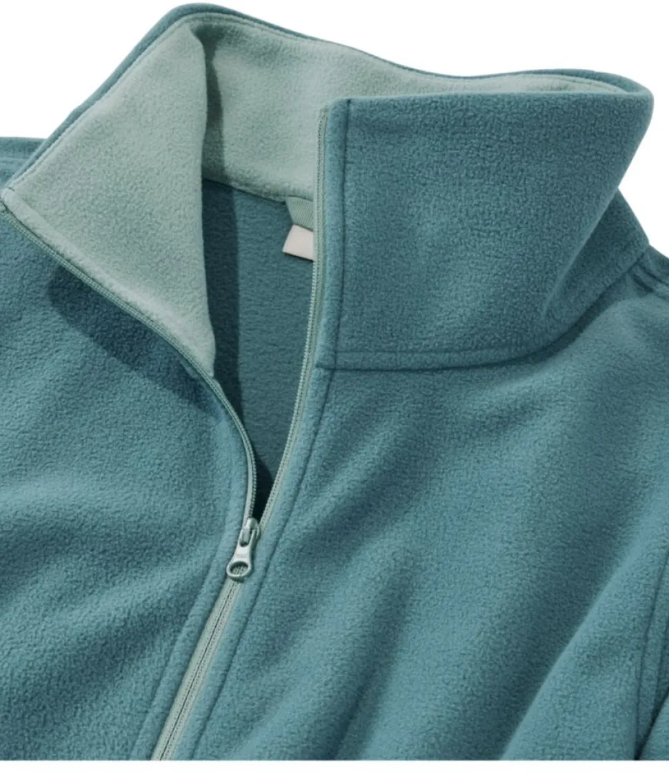 Fashion L.L.Bean "Women's Feather Fleece, Full-Zip"