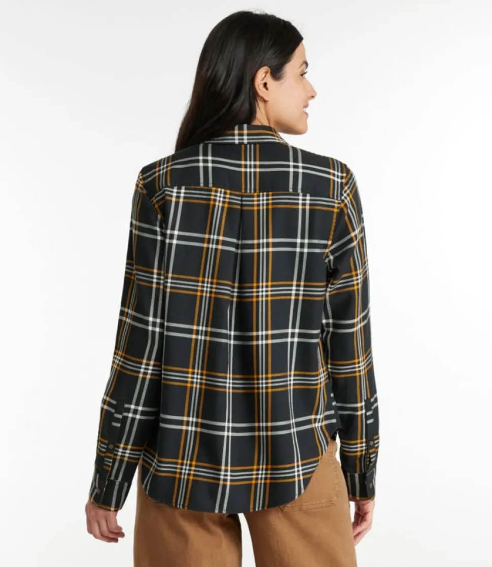 Store L.L.Bean "Women's Feather-Soft Twill Shirt, Long-Sleeve"