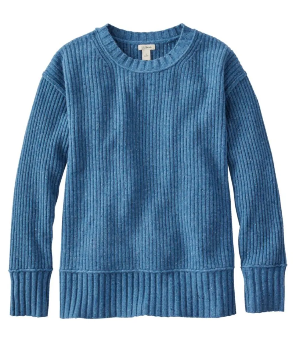 Cheap L.L.Bean "Women's Heritage Heirloom Wool/Cashmere Sweater, Crewneck"