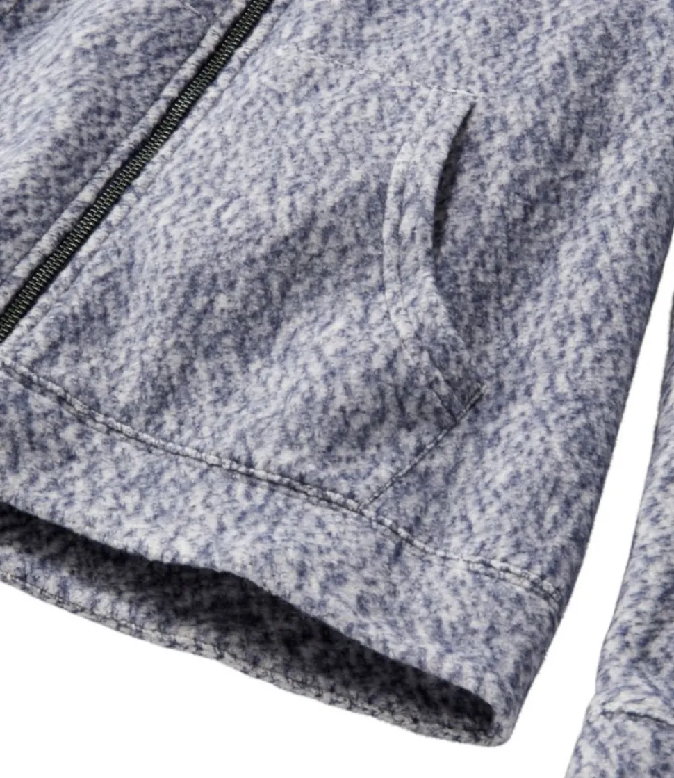 Online L.L.Bean "Women's Heritage Marled Fleece, Zip Cardigan"