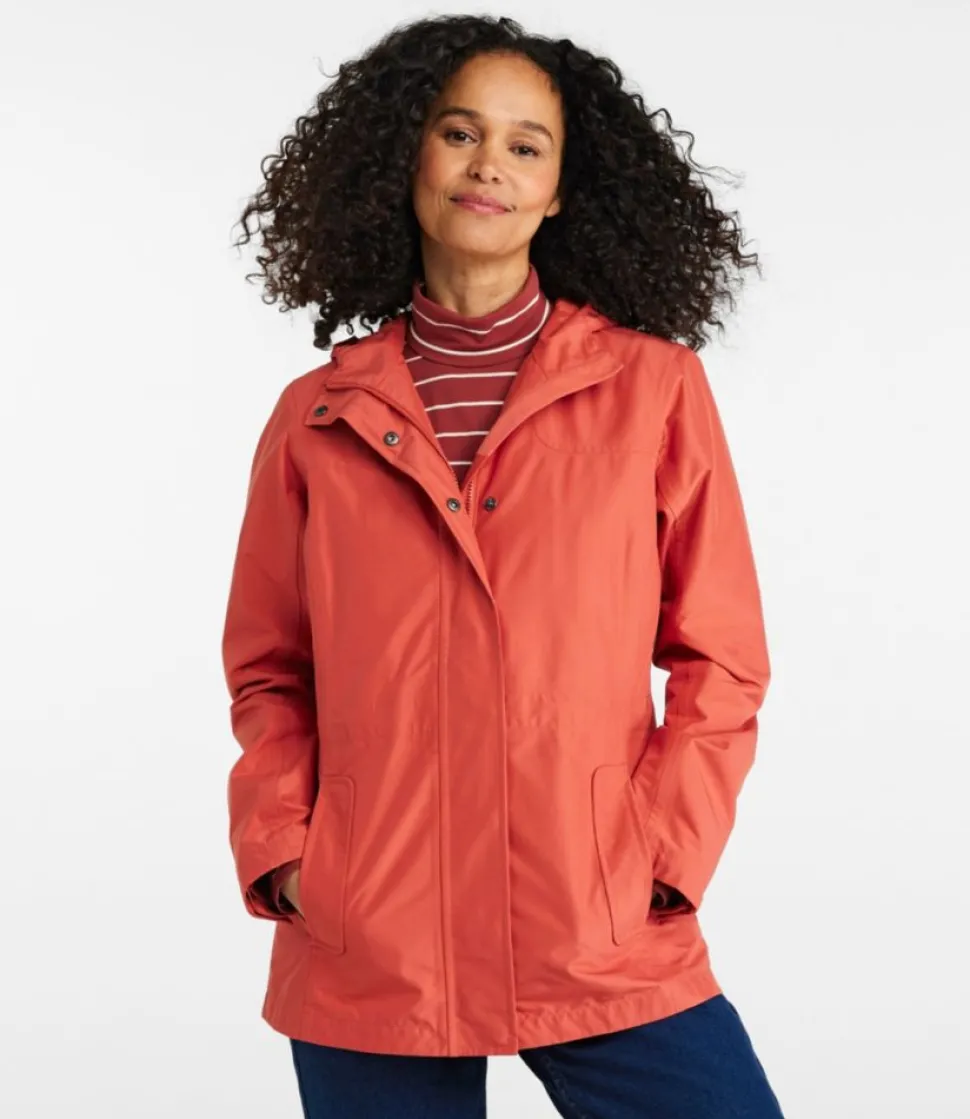 Store L.L.Bean "Women's H2OFF Rain Jacket, PrimaLoft-Lined"