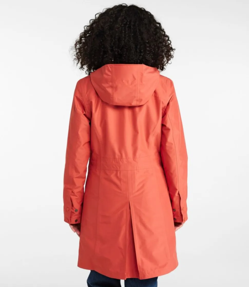 Outlet L.L.Bean "Women's H2OFF Raincoat, PrimaLoft-Lined"