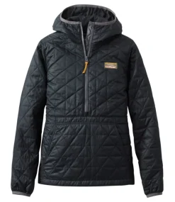 Discount L.L.Bean "Women's Katahdin Insulated Pullover" Black