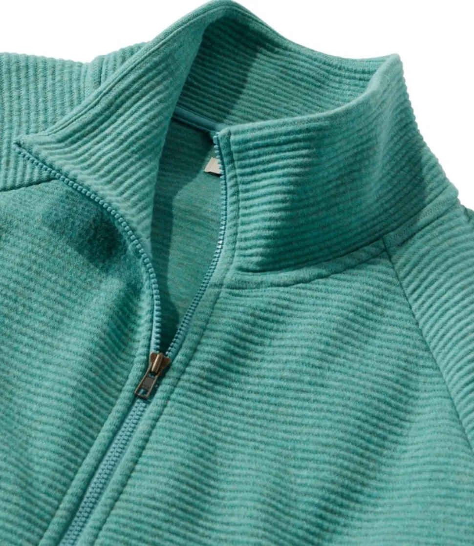 Outlet L.L.Bean "Women's Lakewashed Double-Knit Full-Zip"