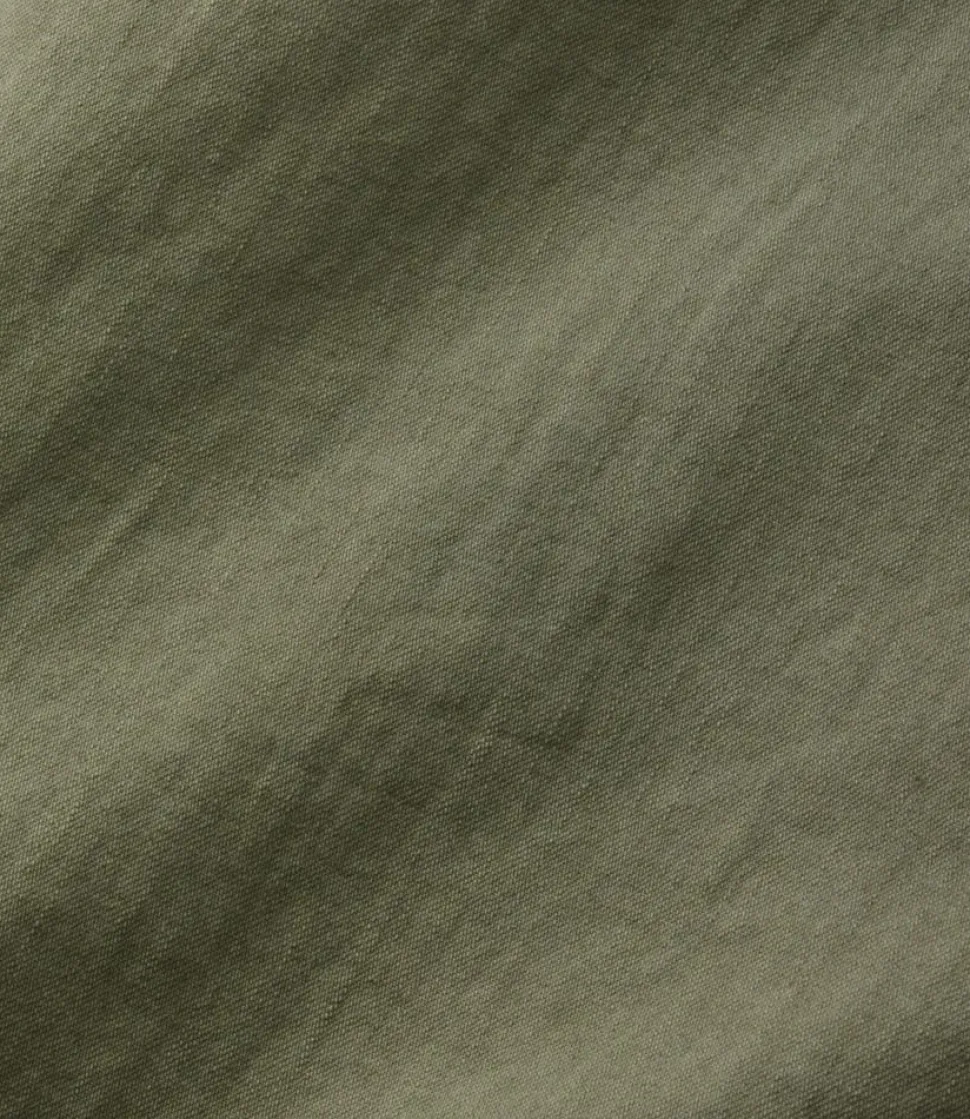 Clearance L.L.Bean "Women's L.L. Bean Heritage Washed Denim Shirt Dress, Garment-Dye" DeepOlive
