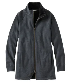Cheap L.L.Bean "Women's 1912 Sweatshirt, Sherpa-Lined Full-Zip Tunic"