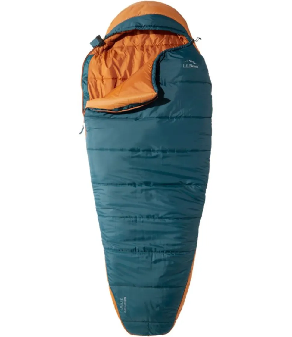 Shop L.L.Bean "Women's Adventure Sleeping Bag, 25° Mummy" DeepAdmiralBlue