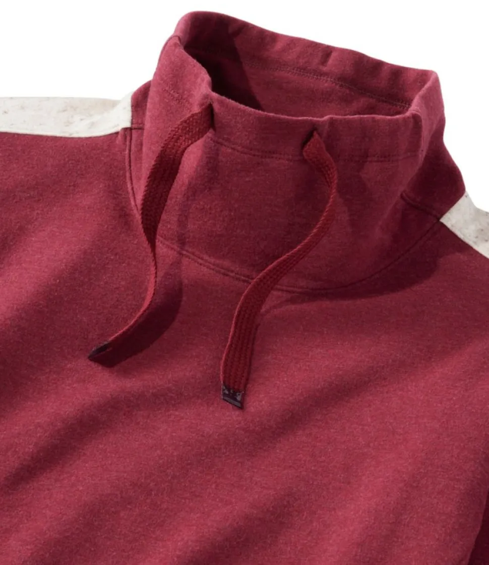 Outlet L.L.Bean "Women's Cozy Mixed-Knit Pullover, Colorblock"
