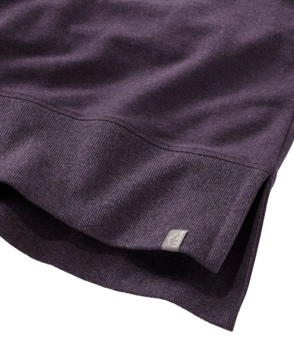Hot L.L.Bean "Women's Cozy Sweatshirt, Split-Hem"