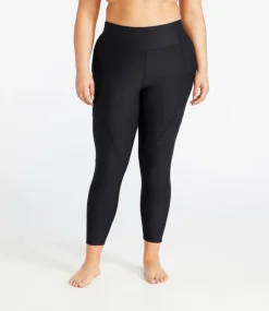 Store L.L.Bean "Women's Everyday Performance High-Rise 7/8 Tights, High-Rise Pocket" RedWine