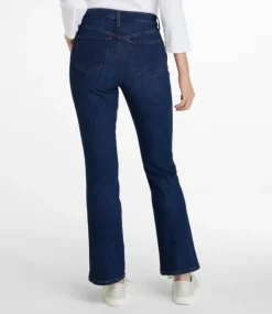 Clearance L.L.Bean "Women's Everyday Stretch Jeans, High-Rise Mini Bootcut Ankle"