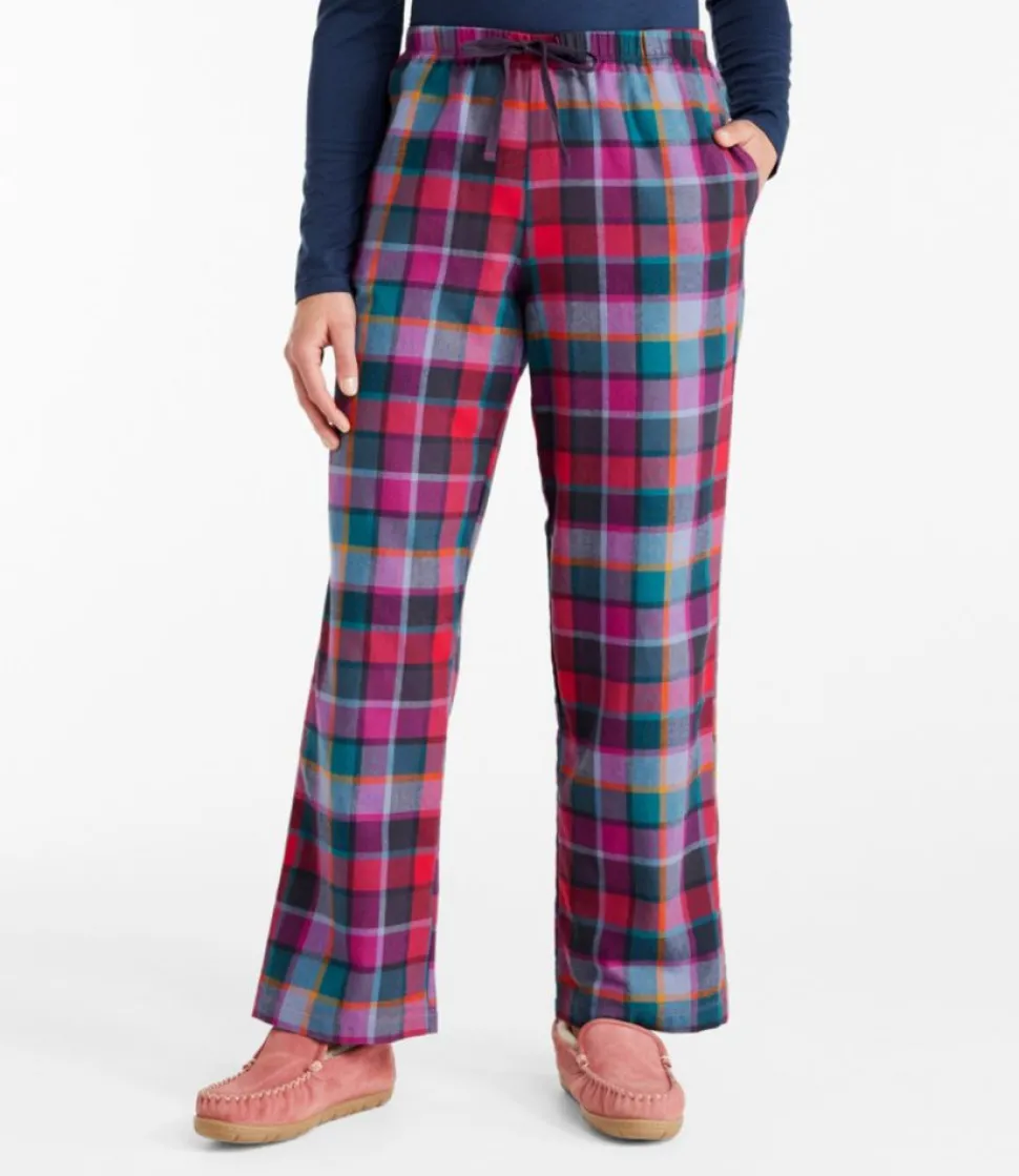 Hot L.L.Bean "Women's Flannel Sleep Pants, Plaid"