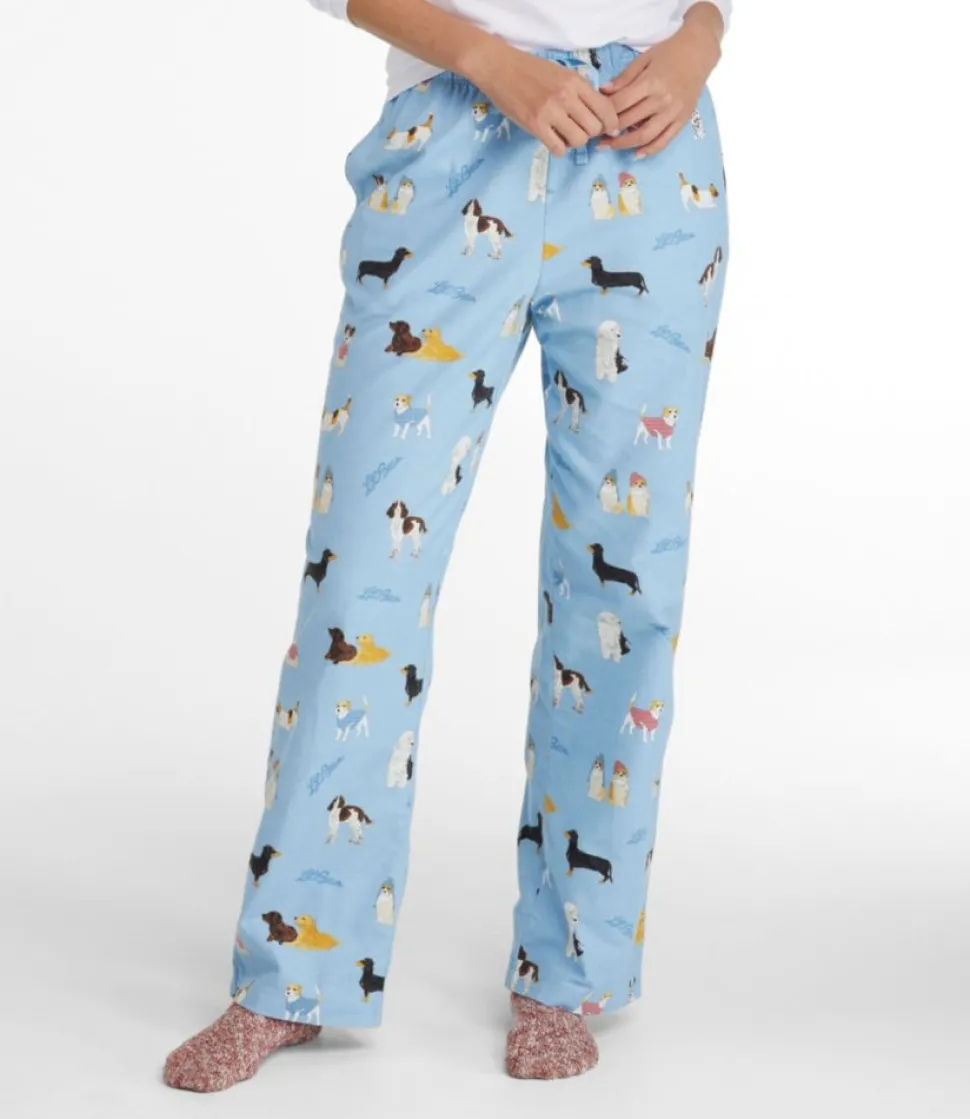 Hot L.L.Bean "Women's Flannel Sleep Pants, Print"