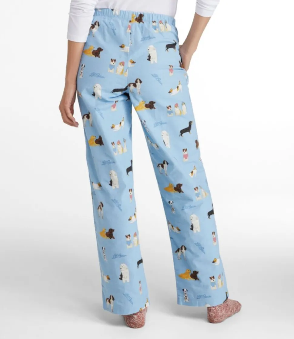 Hot L.L.Bean "Women's Flannel Sleep Pants, Print"