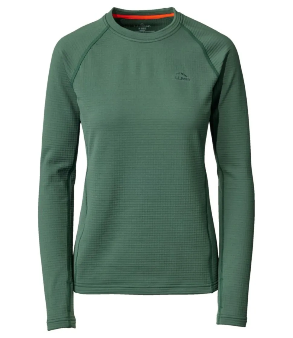 Fashion L.L.Bean "Women's Heavyweight Base Layer Crew Top"