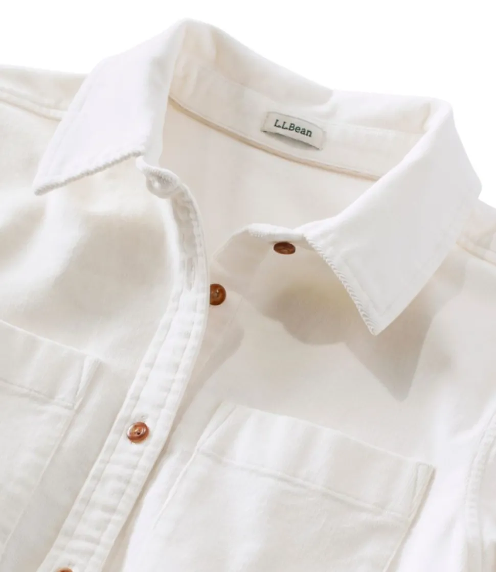 New L.L.Bean "Women's Heritage Corduroy Shirt Dress"