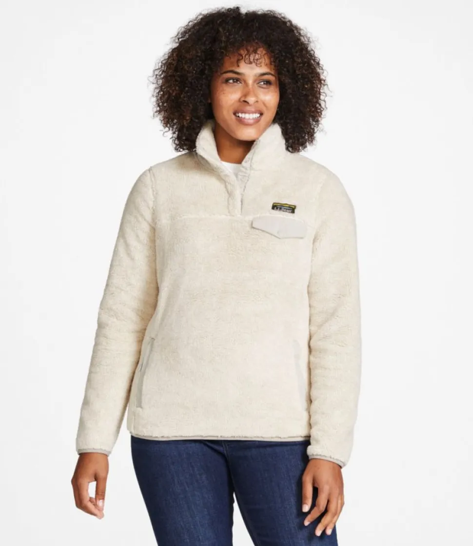 Cheap L.L.Bean "Women's Hi-Pile Fleece Pullover"