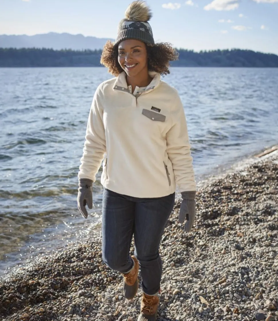 Cheap L.L.Bean "Women's Hi-Pile Fleece Pullover"