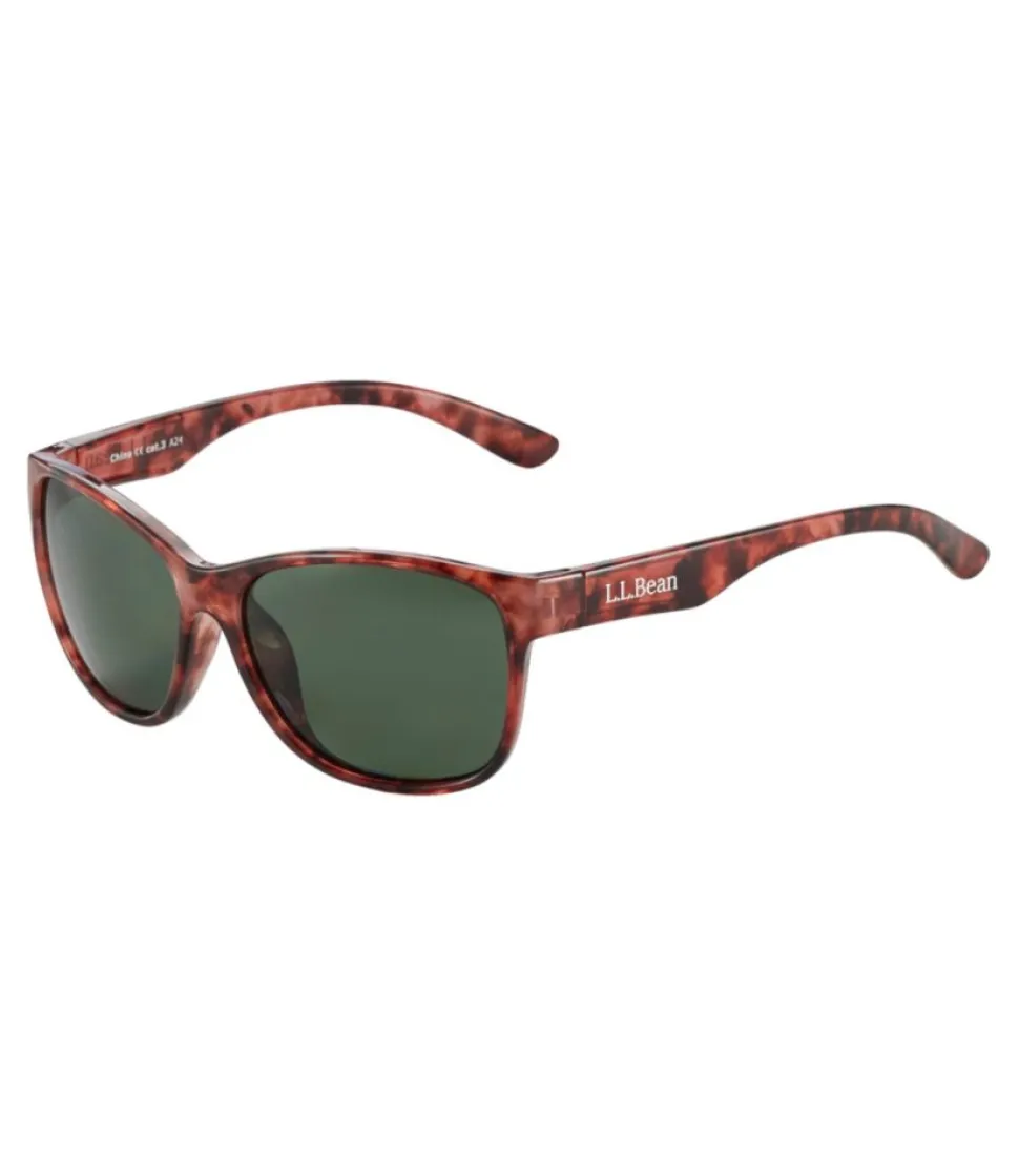 Clearance L.L.Bean "Women's Northhaven Polarized Sunglasses" DemiWine/Smoke