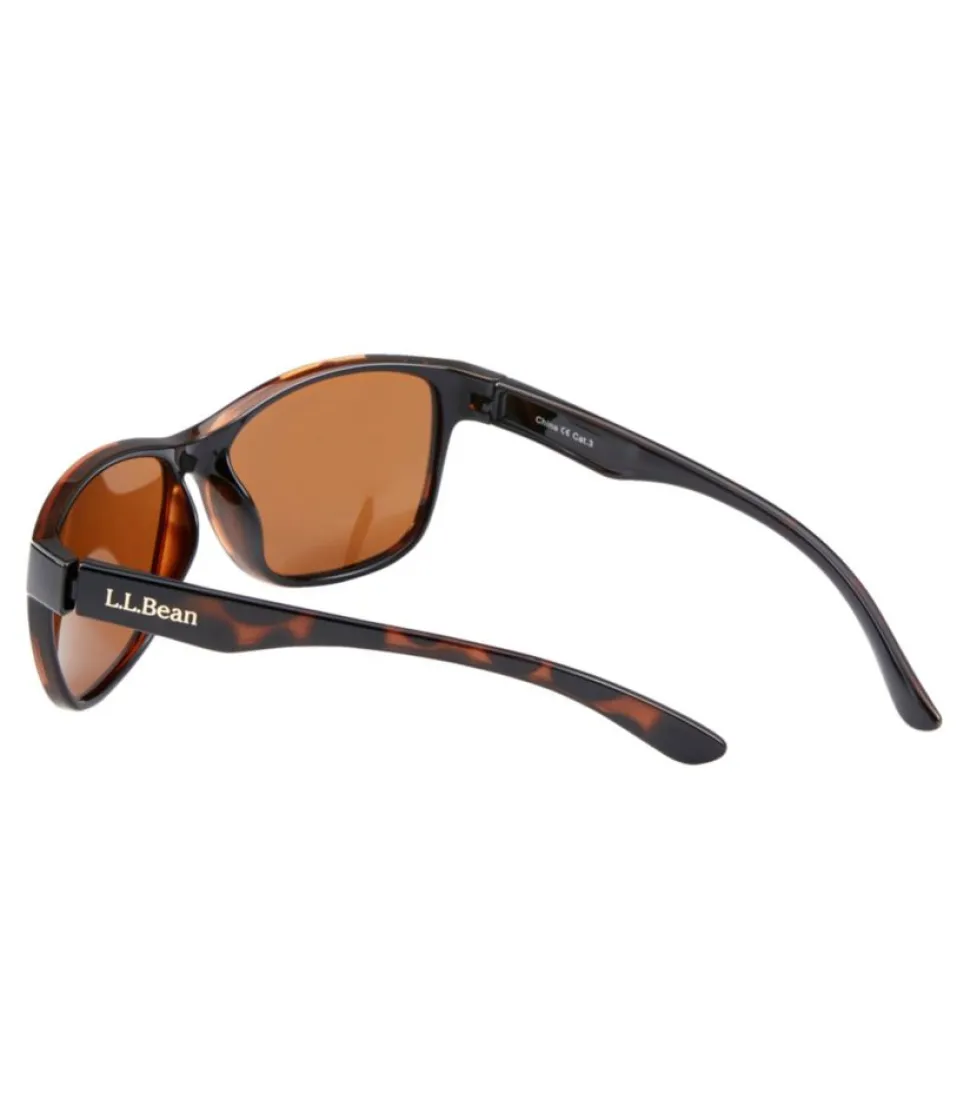 Clearance L.L.Bean "Women's Northhaven Polarized Sunglasses" DemiWine/Smoke