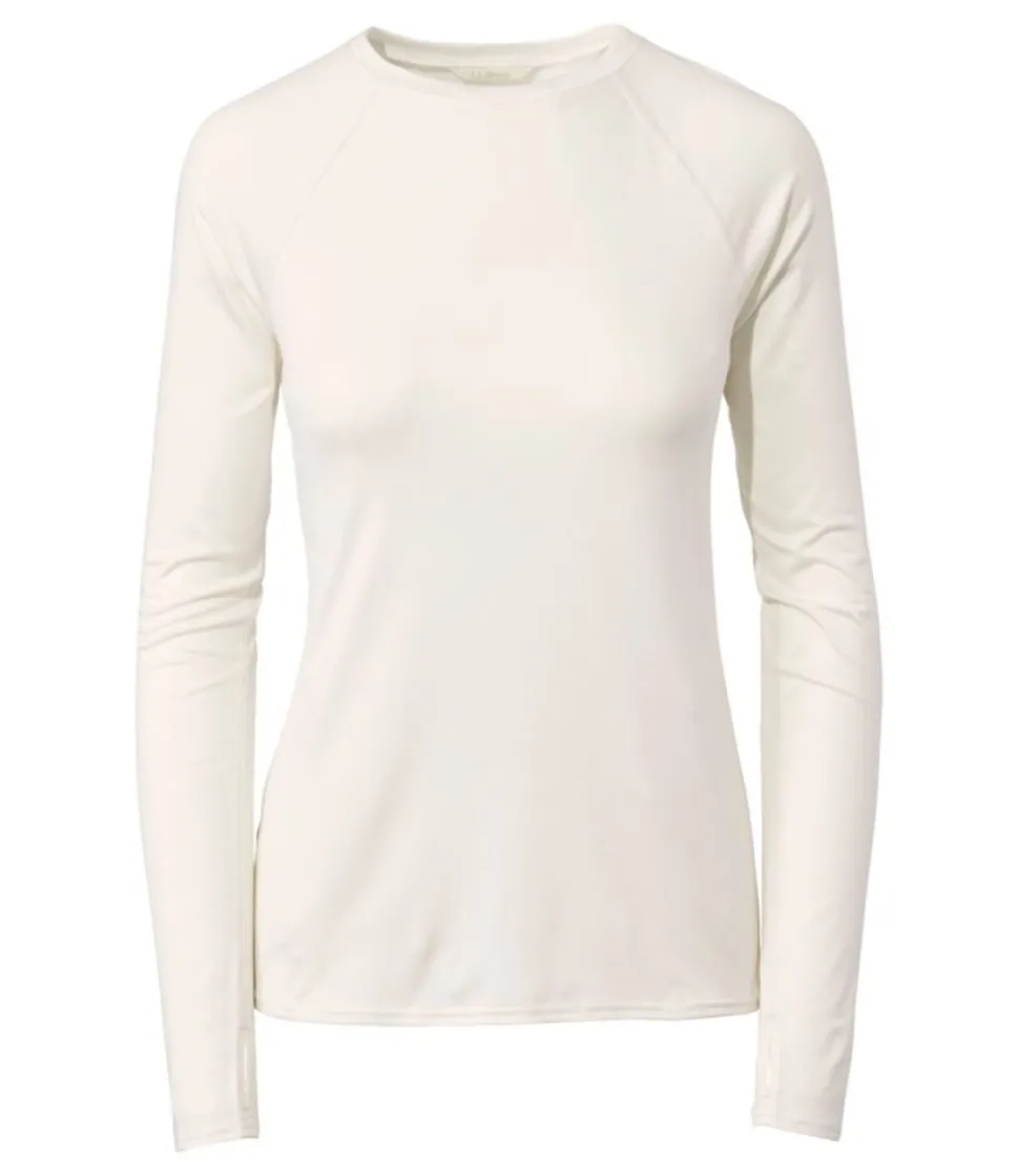 Shop L.L.Bean "Women's Simple Soft Base Layer, Crew"