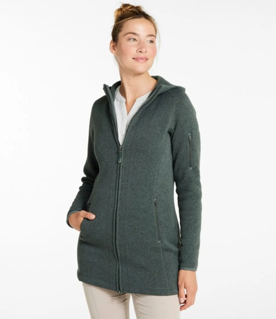 Cheap L.L.Bean "Women's Sweater Fleece Coat"
