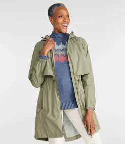 Discount L.L.Bean "Women's Meridian Rain Coat"