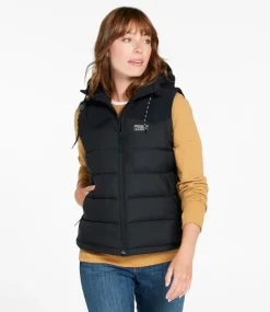 Cheap L.L.Bean "Women's Mountain Classic Hooded Down Vest"