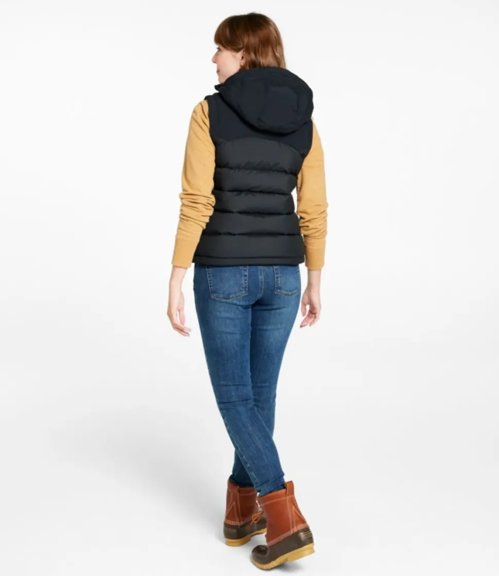 Cheap L.L.Bean "Women's Mountain Classic Hooded Down Vest"