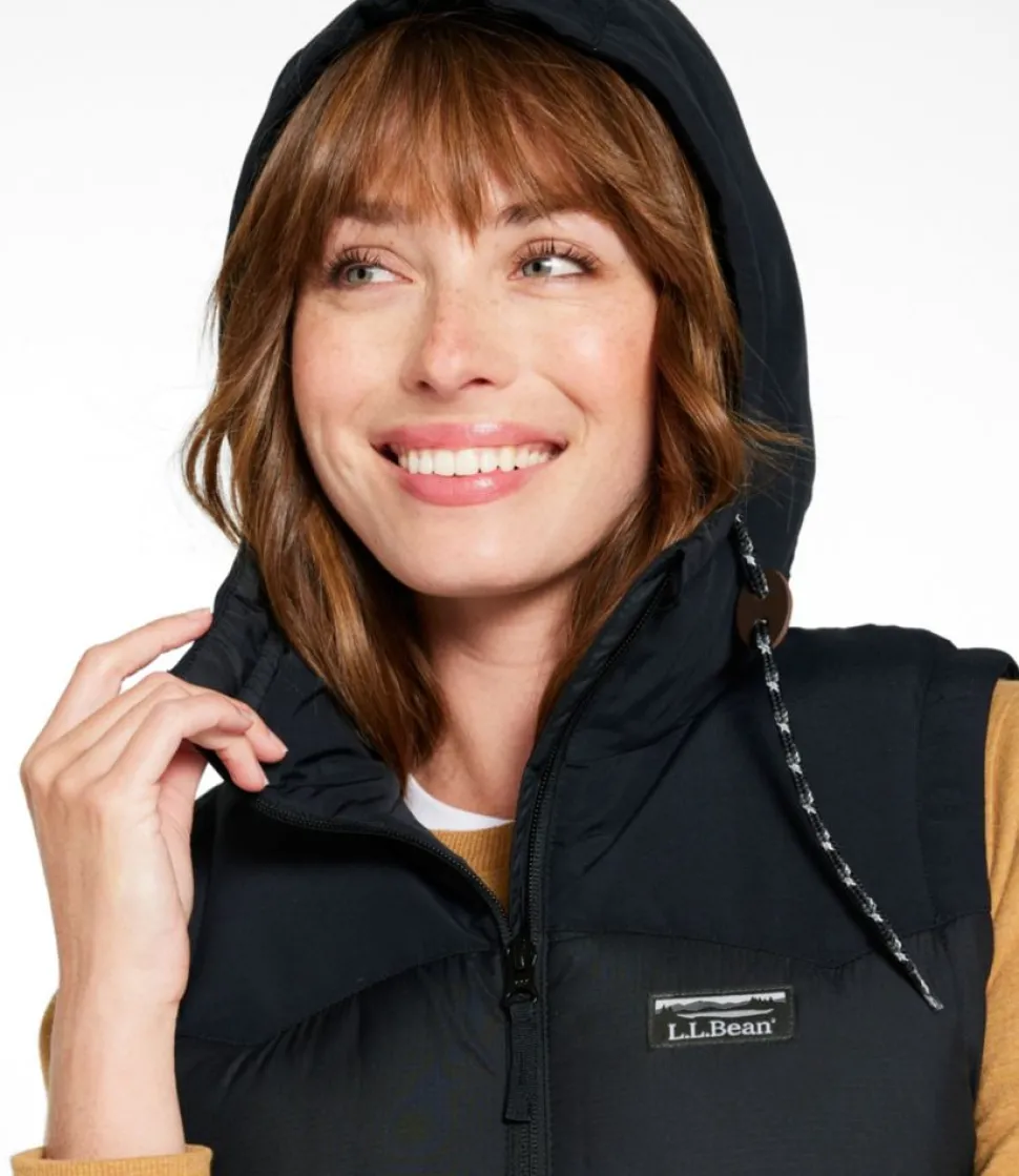 Cheap L.L.Bean "Women's Mountain Classic Hooded Down Vest"